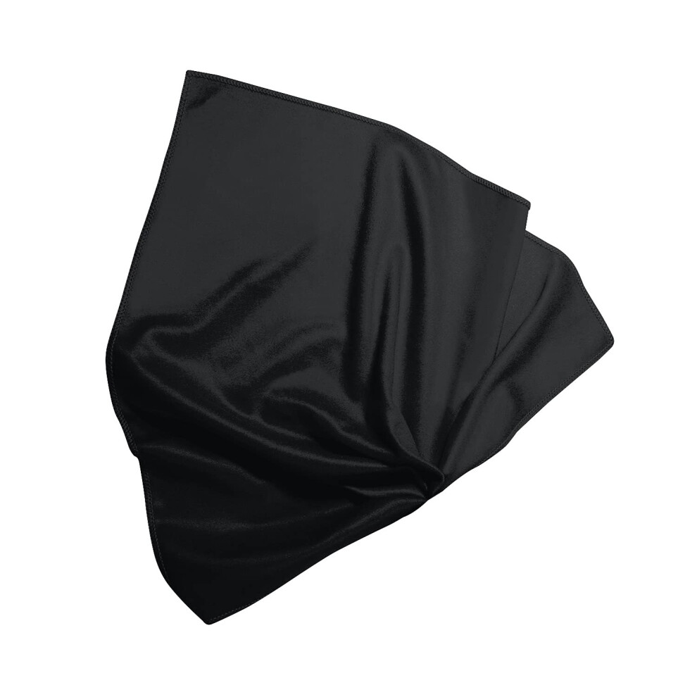 Bergeon Black 7850-2 Microfibre Cleaning Cloth, 250 X 250 Mm, Washable, Ideal For Cleaning And Polishing Glasses, Watches, Bracelets, 250 X 250 Mm