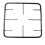 Hotpoint Hotpoint HUD61P HUD61X HUG61K Cooker Hob Pan Support Stand Frame 1