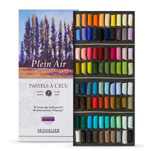 Sennelier Pastels Soft Half ST PKG, Acrylic, Plein Air Landscape, 80 Count (Pack of 1)