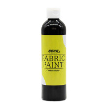 Nazca Colors Black Fabric Paint 250ml ? Acrylic Permanent Textile and Leather Paint ideal for painting Clothe, t-shirts, Jeans, Totebags, Sneakers,