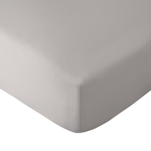 Catherine Lansfield Catherine Lansfield So Soft Easy Iron Double Fitted Sheet Grey 1
