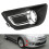 1 ζεύγος για C4 2008-2011 Κάλυμμα μπροστινού φανού ομίχλης χρωμίου 3