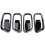 4Pcs Glossy Black Inner Door Handle Bowl Panel Cover Trim 2