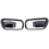 4Pcs Glossy Black Inner Door Handle Bowl Panel Cover Trim 5