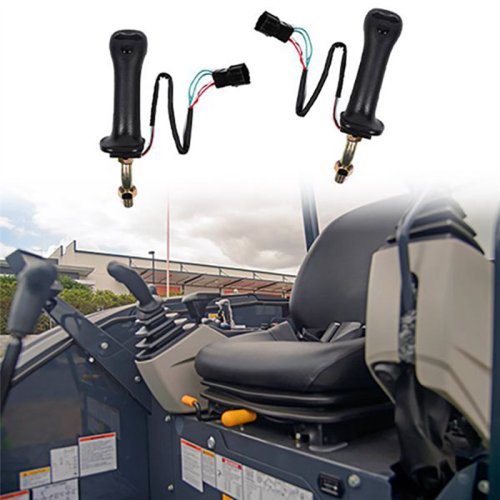 3 Buttons Excavator Joystick Assy Handle Gears Right Control Rod 1