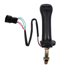 3 Buttons Excavator Joystick Assy Handle Gears Right Control Rod