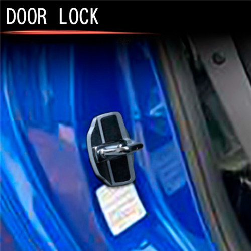 4 Set Door Stabilizer Door Lock Protector Latches Cover 1