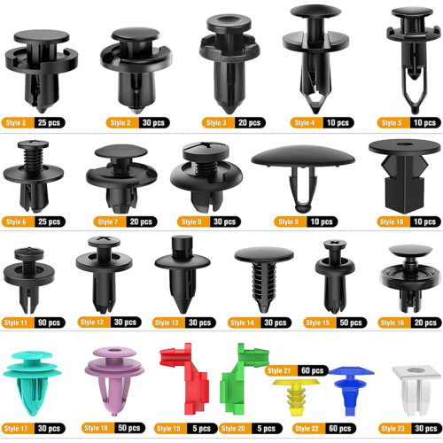 235 Kit de 10 clips de vis et écrous, 10 vis fixes pour carrosserie de voiture avec plaque de protection de pare-chocs de voiture BMW , boulons de fixation de type U - Équipement auto 235 Kit de 10 clips de vis et écrous, 10 vis fixes pour carrosserie de voiture avec plaque de protection de pare-chocs de voiture BMW , boulons de fixation de type U - Équipement auto