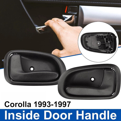 Car Interior Door Handle Black Left/Right Side Front Rear for 1