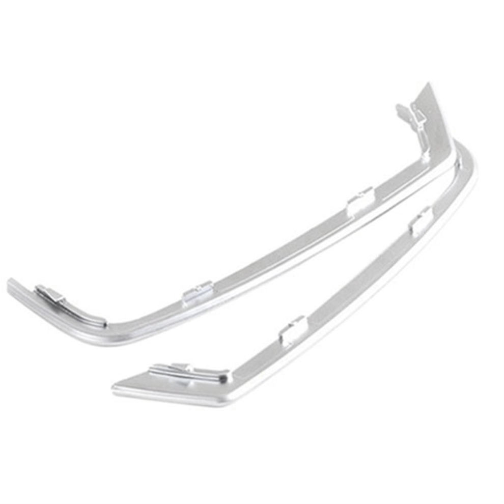 Door Tweeter Slot Plug Stickers For 5 Series F10 F11 2011-2013 Silver 4853719332360
