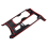 Carbon Fiber Interior Gear Shift Panel Frame Cover Trim 1