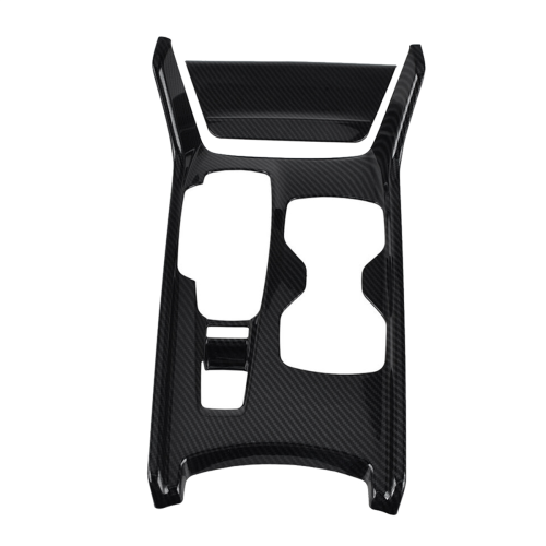 Carbon Fiber Interior Gear Shift Panel Frame Cover Trim 1