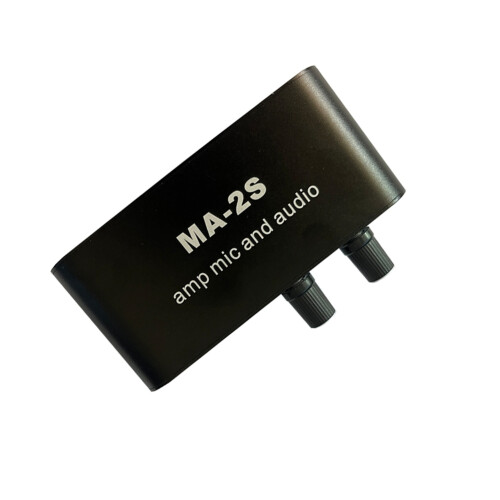 Microfon dinamic de 6,5 mm, amplificator cu condensator de 3,5 mm, placă de mixaj MA-2S 1