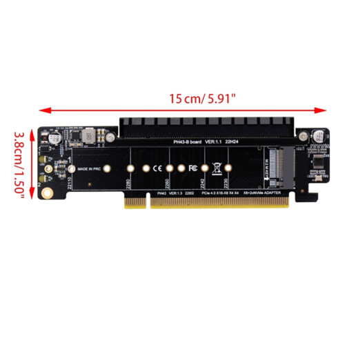 Scheda di espansione splitter di canale PCIE 4.0 1