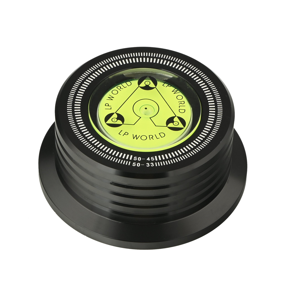 Peso Per Dischi In Vinile In Alluminio Hifi 50 Hz, Stabilizzatore Per Dischi Lp, Nero