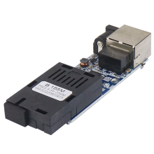 Convertor media mini cu fibră optică, 10 perechi