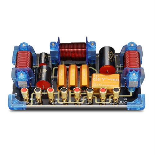 Divisor de frequência de áudio de 1800 W, crossover de alto-falante bidirecional de 12/15 polegadas