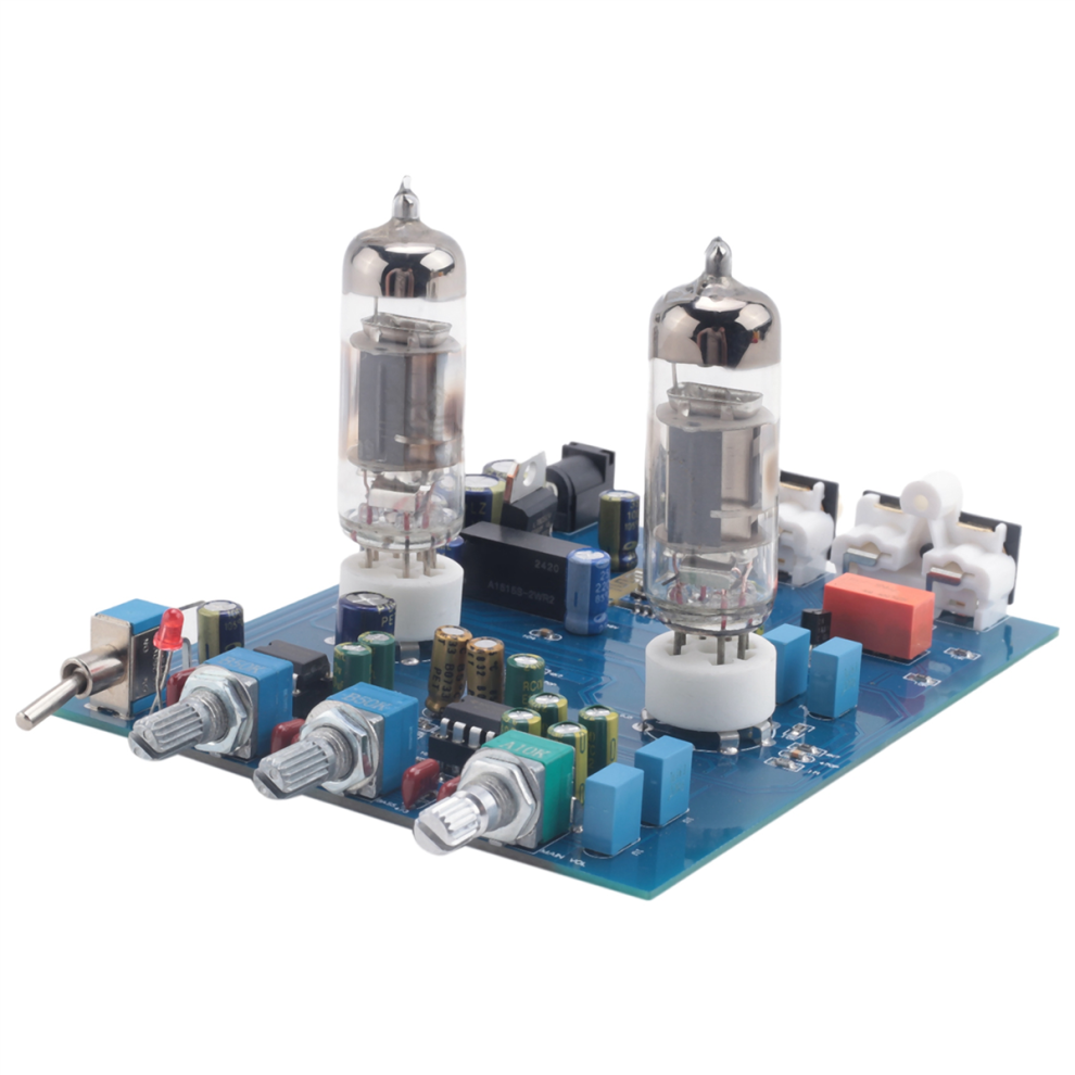 Bluetooth Tube Preamplifier Fever Hifi 6J5 Bile Vacuum Tube Preamp 4853719347272