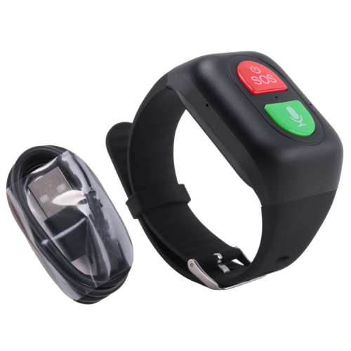 Ηλικιωμένο GPS Tracker 4G Τηλέφωνο Ρολόι SOS Ένα Κλειδί Κλήσης Αθλητικό Monitor 2