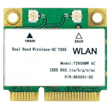1200M WiFi Dual Band 2.4G Adapter for Win7 Win8 Win10 Linux 7265HMW