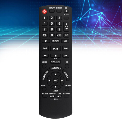 N2QAYB001094 Remote for SA-AKX900 BT CD Stereo System 2