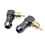6 buc conector audio mufă mascul cot unghi drept 90 grade 4