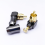 6 buc conector audio mufă mascul cot unghi drept 90 grade 7