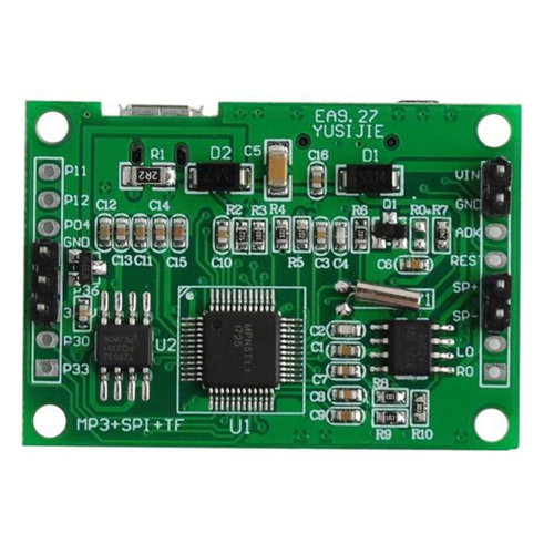 DIY MP3 Music Voice Playback Kit with PIR Sensor Sound Module 2