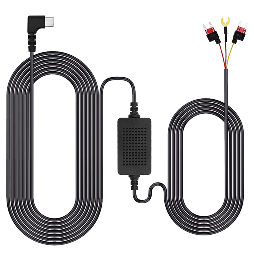 3.5M Car Dash Cam Wire 12/24V To 5V 3A Vehicle Dvr Hardwire Cable Kit 4853719352559