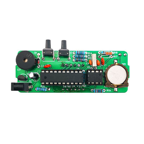 4-Digit Digital DIY Clock Kits, Alarm Clock Soldering Practice Kit,B