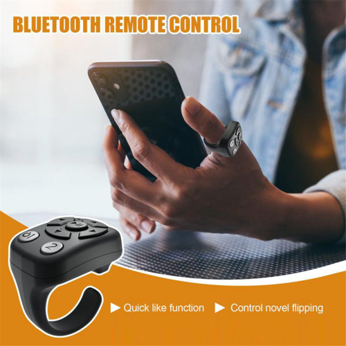 Trådløs BT-utløserknapp Mini fingertuppring 2