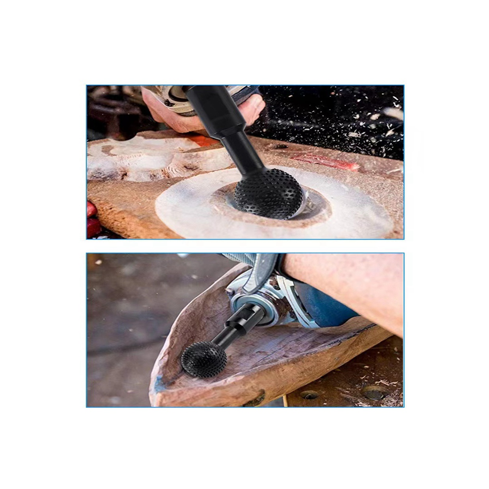 Sgorbia A Sfera Con Mandrini Sferici A Forma Di 115/125 Per Smerigliatrice Angolare, Testa Da 25 Mm