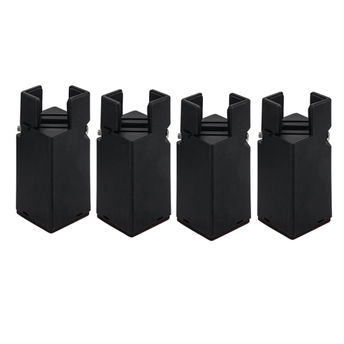 Elevadores de muebles con abrazadera de tornillo ajustable