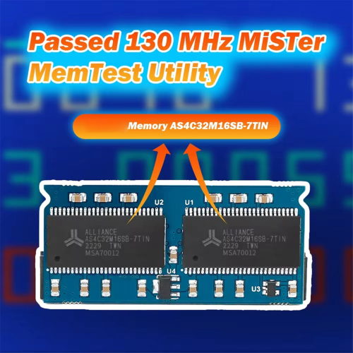 Nyeste V3.0 MiSTer SDRAM XS-128MB modul til Neo 1
