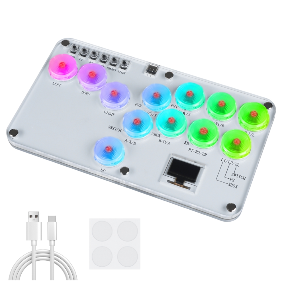 Fighting Stick Controller Red 4853719356809