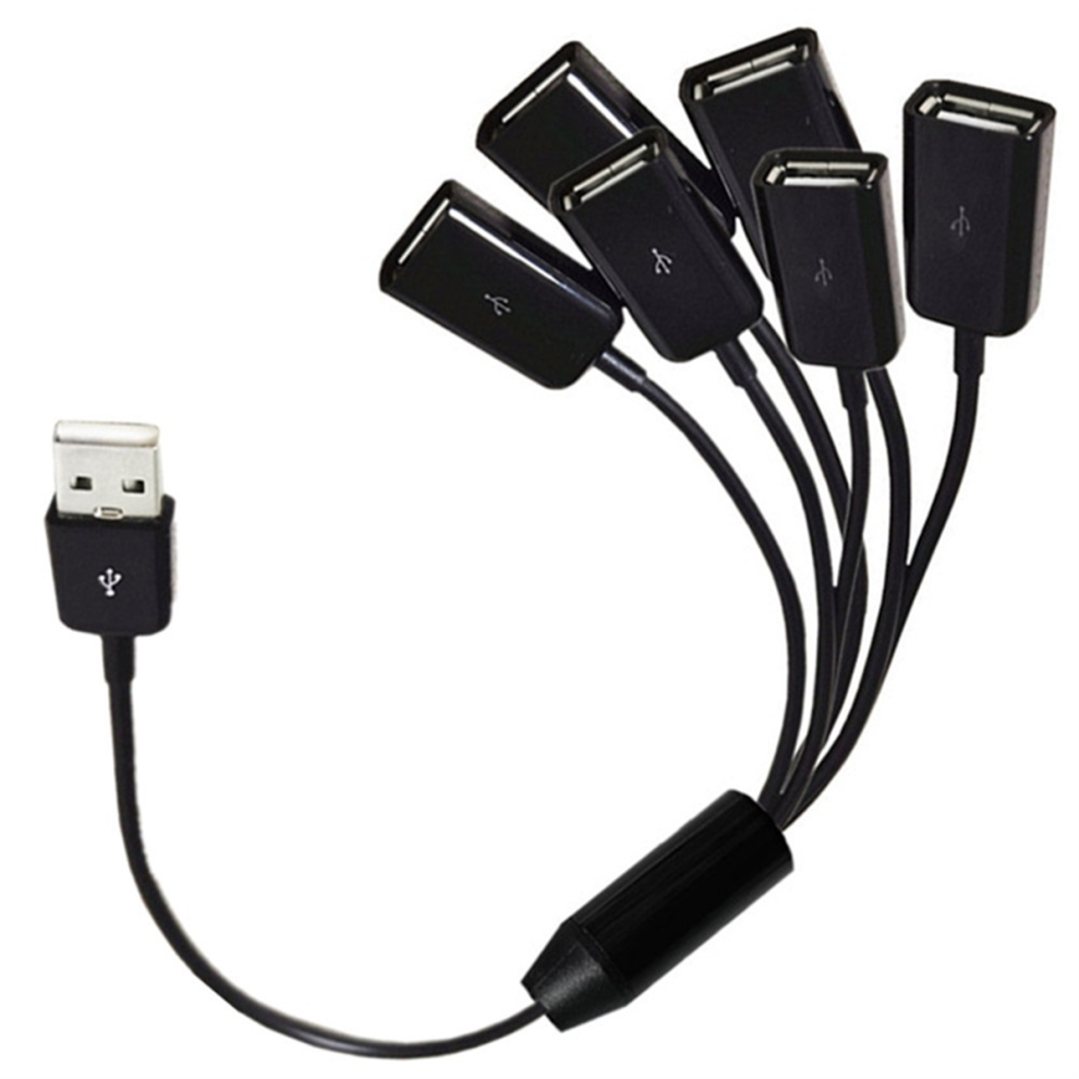 Usb Extension Cable 6 In 1 Usb Charge Fast 3A Charging Date Cable 4853719356779