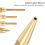 5 punte per ugelli in rame per colla con O-ring, per colla a caldo 4