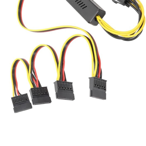 Strømforsyningskabel for grafikkort med 6 pinner til SATA-harddisk 2