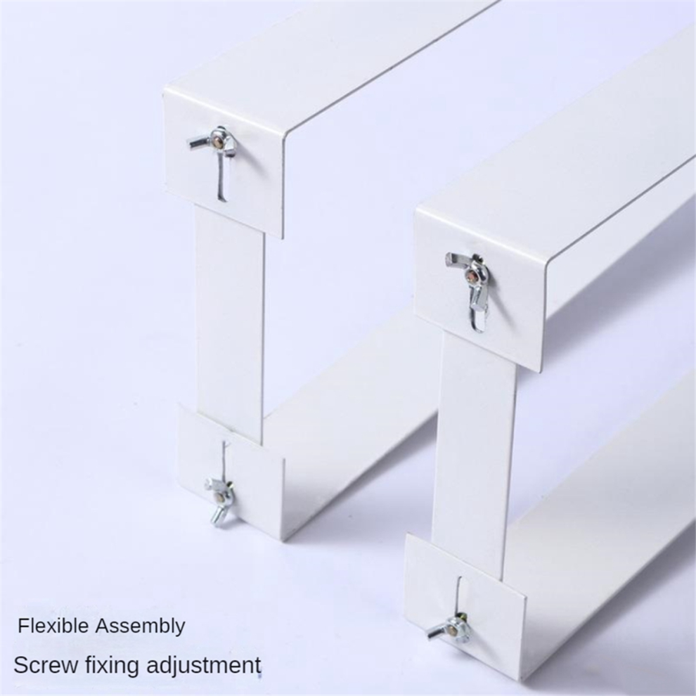 Under Desk Pc Mount Bracket For Computer Case Mainframe Hanger Black 4853719367348