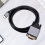 TYPE C til VGA-kabel USB 3.1 til VGA-adapter 10 Gbps HD-skjermkabel 4