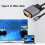 TYPE C til VGA-kabel USB 3.1 til VGA-adapter 10 Gbps HD-skjermkabel 2