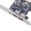 Κάρτα καταγραφής βίντεο PCI-E 1X 1394 4 θυρών DV HD Κάρτα Firewire 4