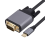 TYPE C til VGA-kabel USB 3.1 til VGA-adapter 10 Gbps HD-skjermkabel 5