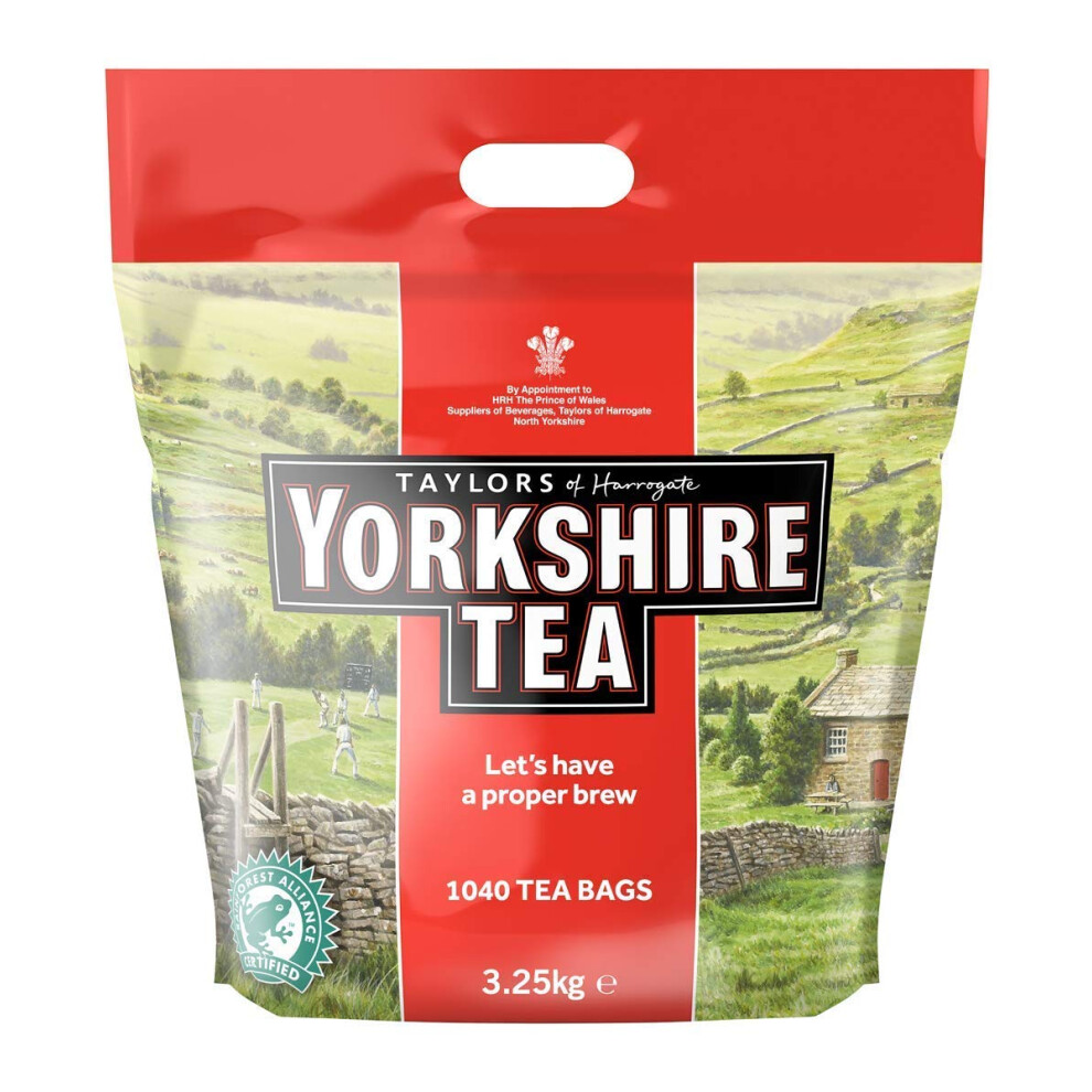 Yorkshire Tea Taylors Of Harrogate 1040 Single Cup Tea Bags (4 Pack)