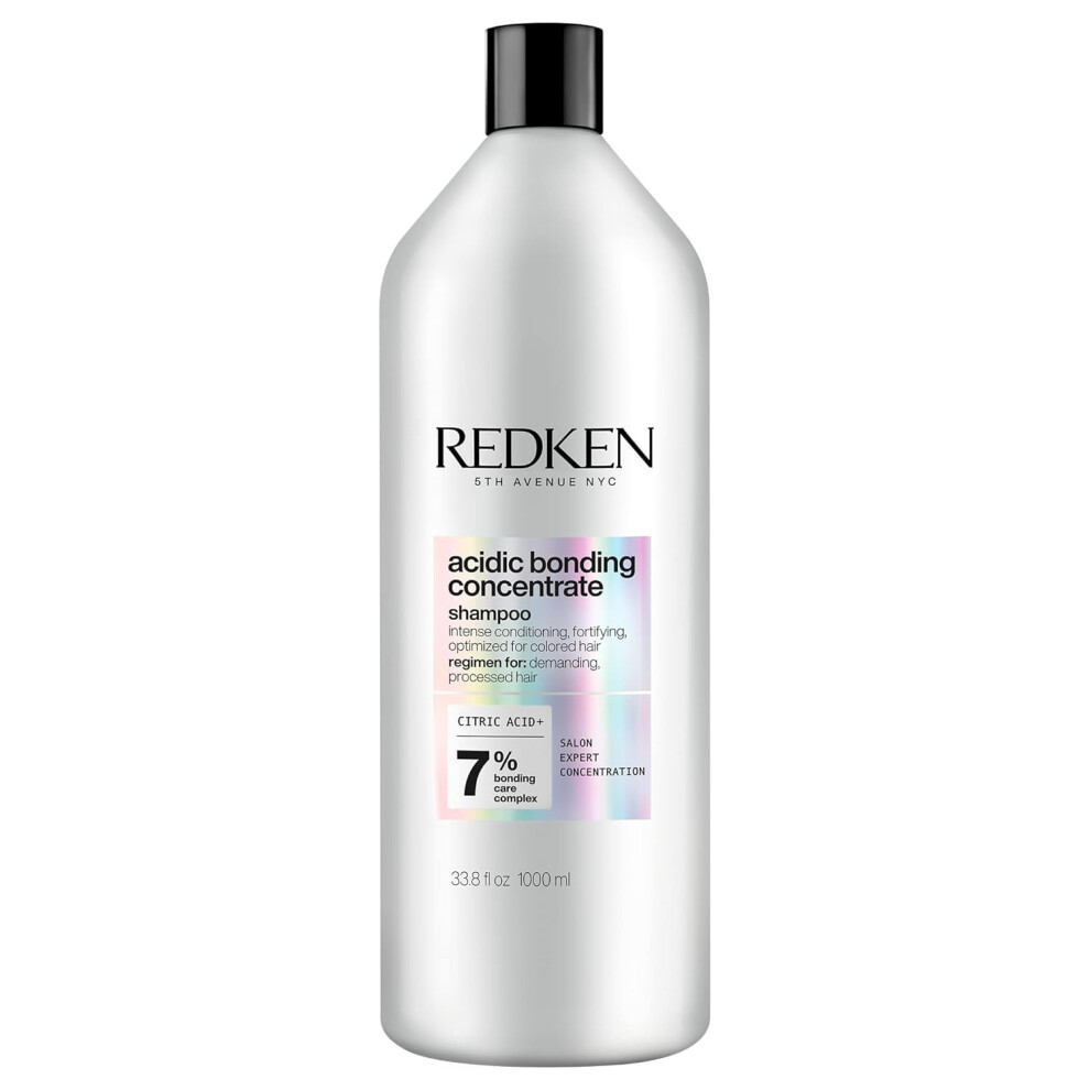 Redken Acidic Bonding Concentrate Shampoo, 1 L (Pack of 1) Cedar