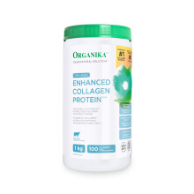 Organika Original Enhanced Collagen, 100% Pure, flavourless hydrolyzed Collagen (peptides) Powder, 1kg