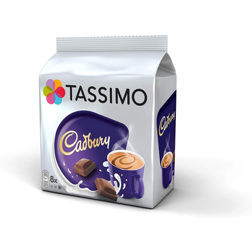 Tassimo Tassimo Cadbury Hot Chocolate Pods - 10 Packs (80 Drinks) 1