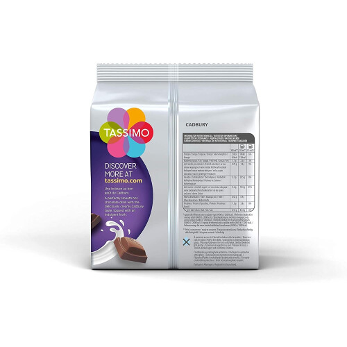 Tassimo Tassimo Cadbury Hot Chocolate Pods - 10 Packs (80 Drinks) 2