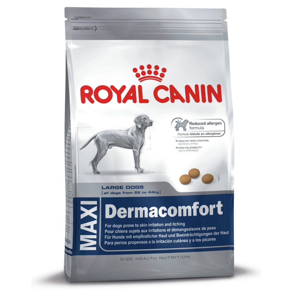 Royal Canin Dog Food Maxi Dermacomfort Dry Mix 12Kg
