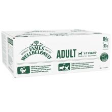 James Wellbeloved Adult Dog Food Mixed Selection in Gravy Pouch 84 x 90 g